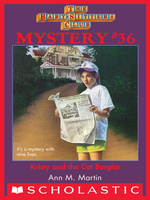 Title details for Kristy and the Cat Burglar by Ann M. Martin - Wait list